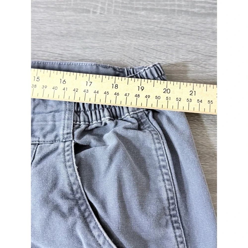 Cabela's Mens Carpenter Pants 42 Reg Blue Double Knee Vintage Workwear Cargo